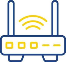 Router  Vector Icon Design