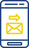 Send Mail  Vector Icon Design