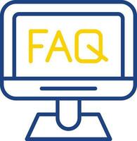Faq  Vector Icon Design