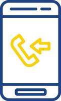 Incomming Call  Vector Icon Design