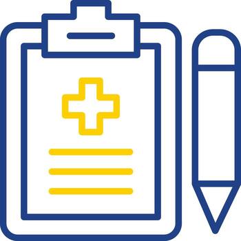 Medical Record  Vector Icon Design