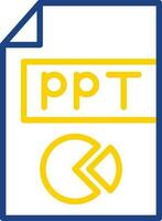 Ppt  Vector Icon Design