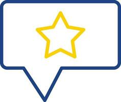 Starred  Vector Icon Design