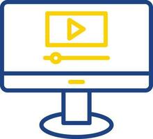 Video Streaming  Vector Icon Design