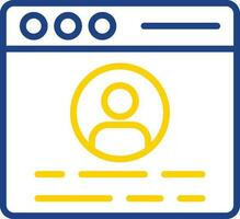Profile  Vector Icon Design