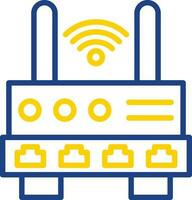Wifi Router  Vector Icon Design