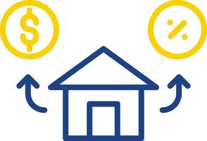 Mortgage Vector Icon Design