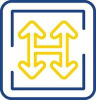 Junction Vector Icon Design