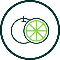 Grapefruit Vector Icon Design