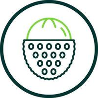 Lychee Vector Icon Design