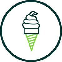 Ice Cream Vector Icon Design