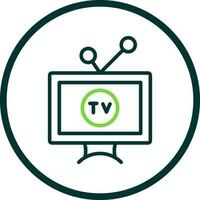 Television  Vector Icon Design