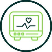 Cardiogram  Vector Icon Design