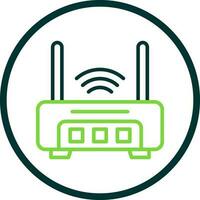 Router  Vector Icon Design