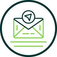 Send Mail  Vector Icon Design