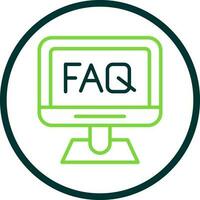 Faq  Vector Icon Design