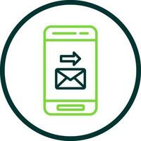 Send Mail  Vector Icon Design