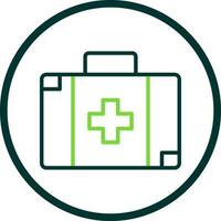 First Aid Kit  Vector Icon Design