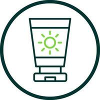 Sunblock  Vector Icon Design