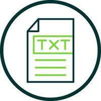 Txt  Vector Icon Design