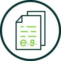 Example  Vector Icon Design