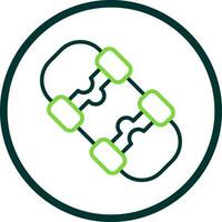 Skateboard  Vector Icon Design