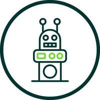 Robot  Vector Icon Design
