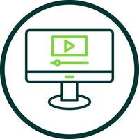 Video Streaming  Vector Icon Design