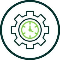 Working Hours  Vector Icon Design