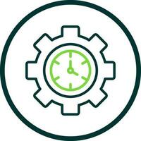 Working Hours  Vector Icon Design