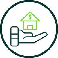 Mortgage Vector Icon Design