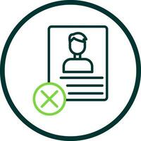 Termination Vector Icon Design