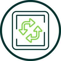Loop Vector Icon Design