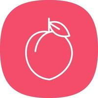 Peach Vector Icon Design