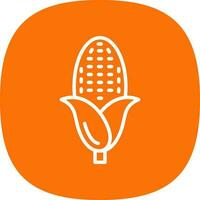 Corn Vector Icon Design