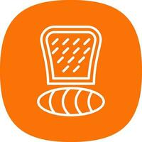 Bread Vector Icon Design