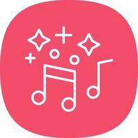 Musical Notes  Vector Icon Design