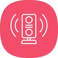 Speaker  Vector Icon Design
