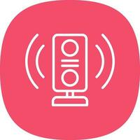 Speaker  Vector Icon Design