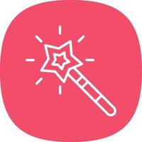 Magic Wand  Vector Icon Design