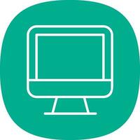 Monitor  Vector Icon Design