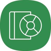Compact Disk  Vector Icon Design