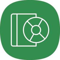 Compact Disk  Vector Icon Design