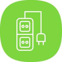 Electric Plug  Vector Icon Design