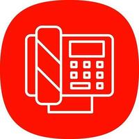 Telephone  Vector Icon Design