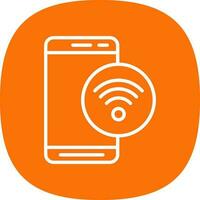 Wifi  Vector Icon Design