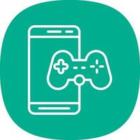 Mobile Game  Vector Icon Design