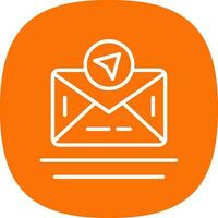 Send Mail  Vector Icon Design