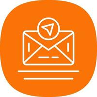 Send Mail  Vector Icon Design