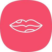 Lip  Vector Icon Design